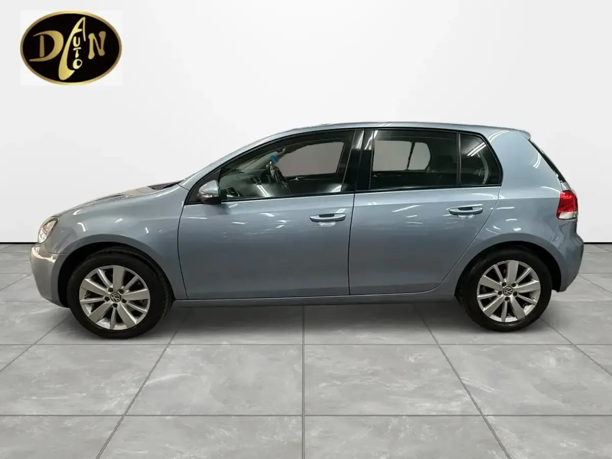 Used VW Golf VI Match 105 HP (77 kW) 2011 Blue Hatchback