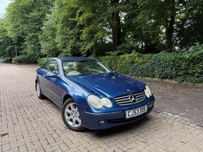 Blue Used 2003 Mercedes CLK240 Elegance Coupe | £1,295 - Image 1/4