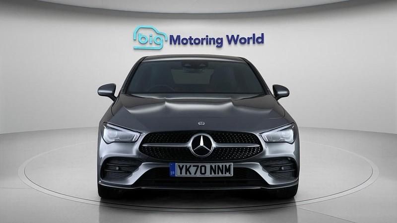 Used Mercedes CLA200 AMG line 163 HP (119 kW) 2020 Grey Coupe