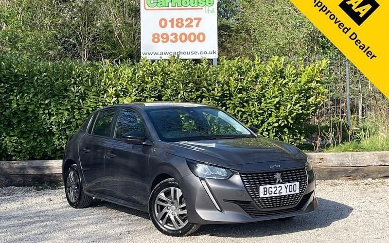 Used Peugeot 208 Active Premium 102 HP (75 kW) 2022 Grey Hatchback