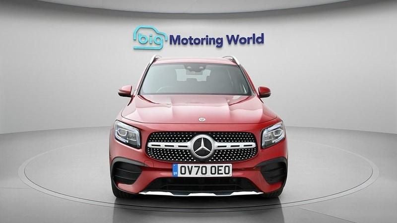 Used Mercedes GLB200 AMG line 163 HP (119 kW) 2020 Red SUV