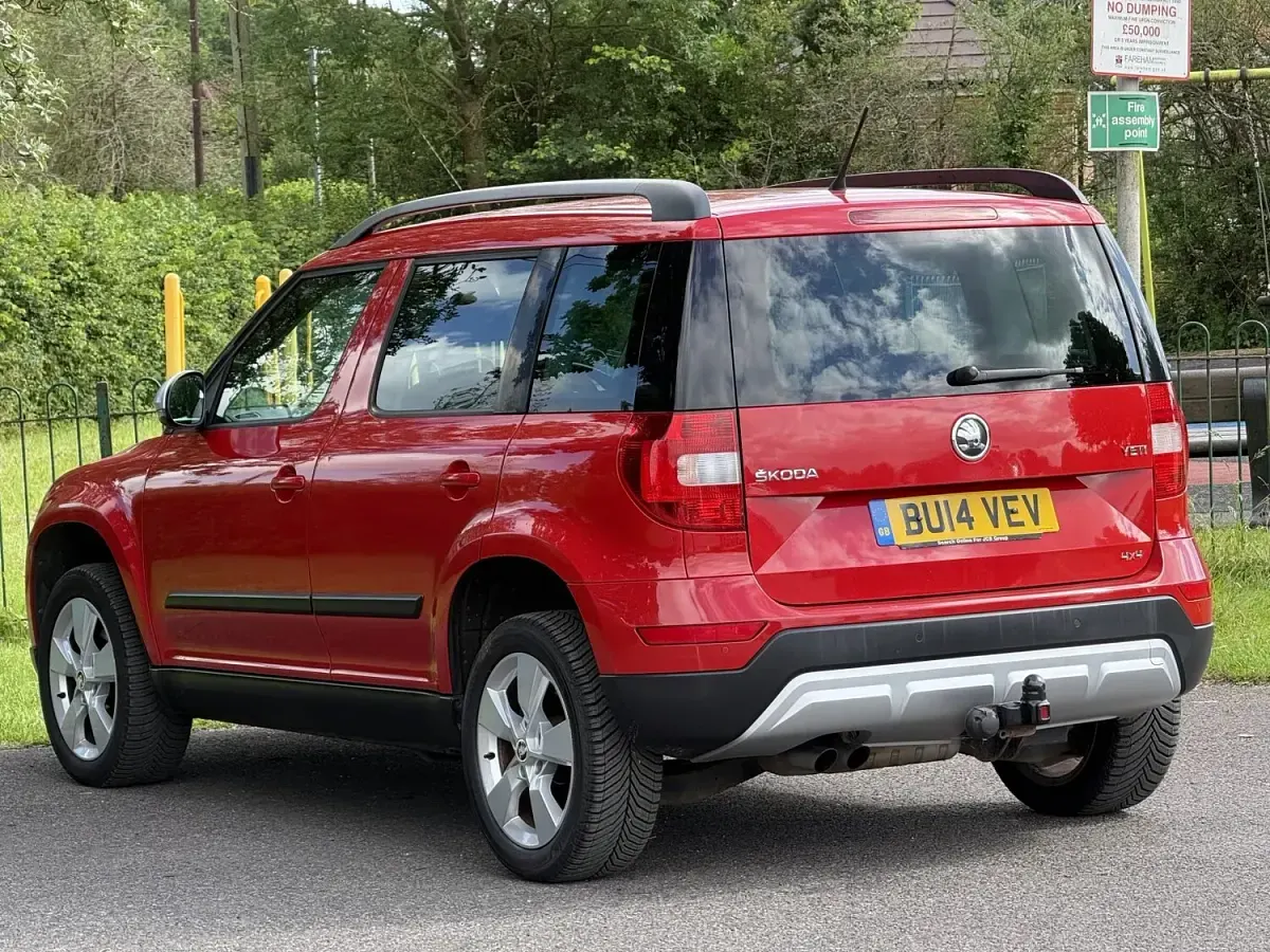 Used Skoda Yeti SE 2014 Red SUV