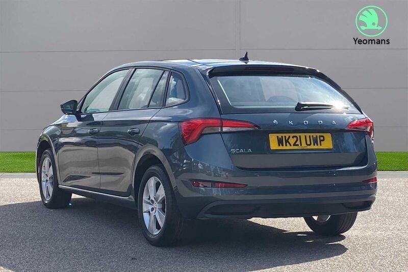 Used Skoda Scala SE 110 HP (80 kW) 2021 Grey Hatchback
