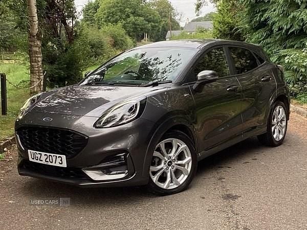 Grey Used 2021 Ford Puma ST-Line X Hatchback | £11,995 (Fair price) - Image 1/4