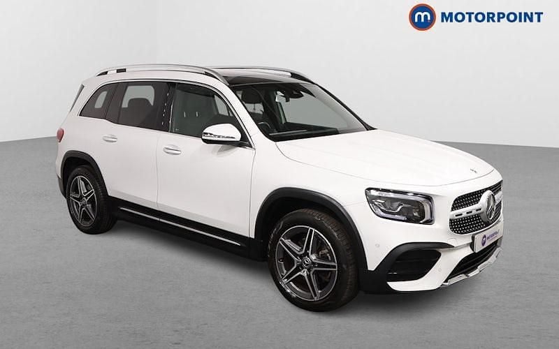 White Used 2022 Mercedes GLB200 AMG Line Premium Plus SUV | £29,799 (Fair price) - Image 1/4