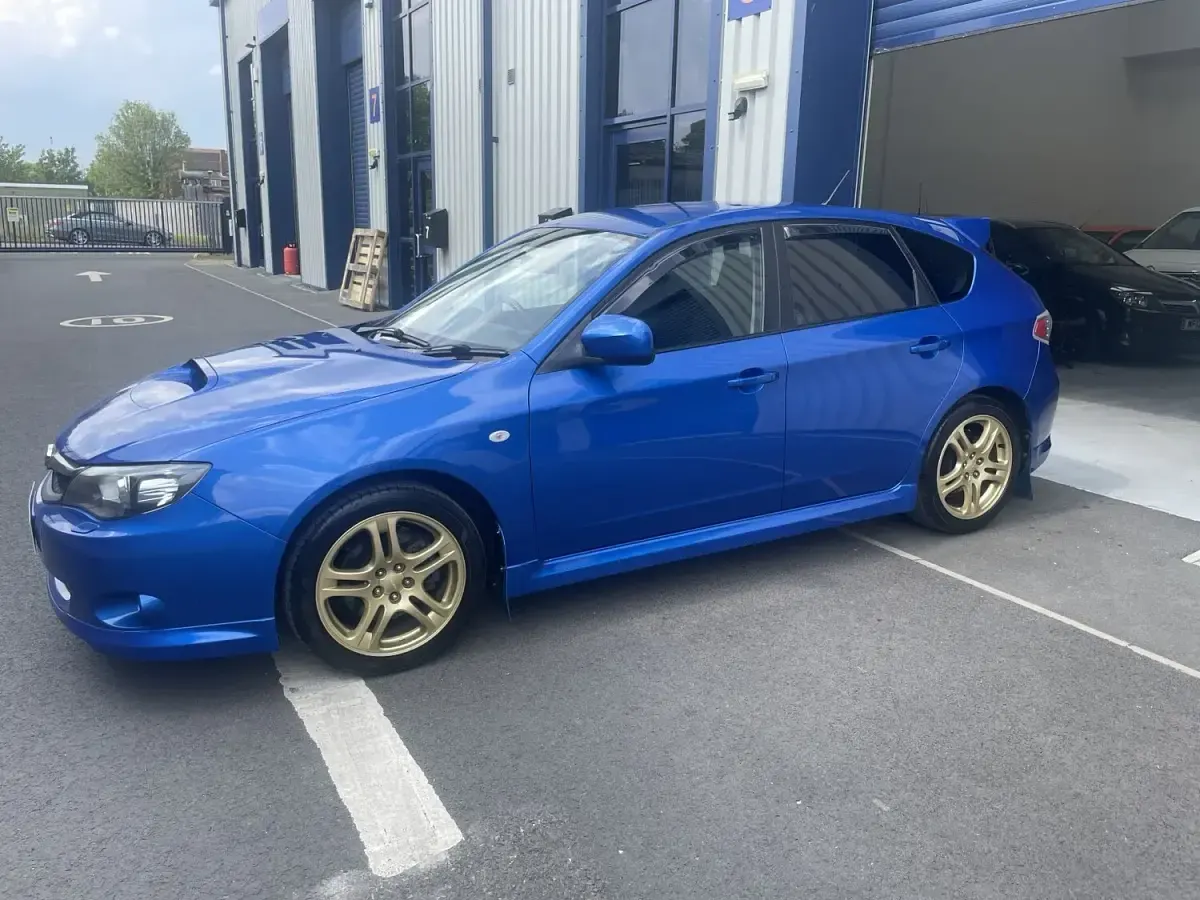 Used Subaru Impreza 2009 Blue Hatchback
