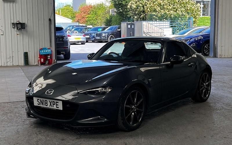 Begagnad Mazda MX5 Inclusive 160 HK (117 kW) 2018 Grå Cab