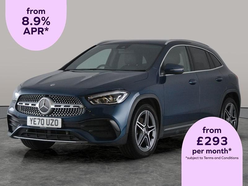 Blue Used 2021 Mercedes GLA200 AMG line SUV | £21,032 (Good price) - Image 1/2