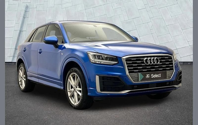 Used Audi Q2 S-Line 150 HP (110 kW) 2017 Blue SUV