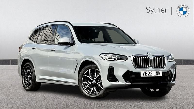 Grey Used 2022 BMW X3 M Sport SUV | £33,500 (Fair price) - Image 1/4