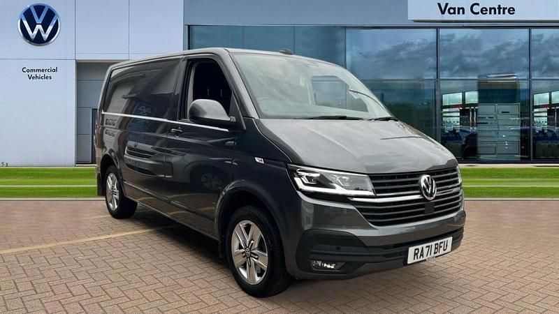 Grey Used 2021 VW T6.1 Highline Van | £26,574 (Super price) - Image 1/4