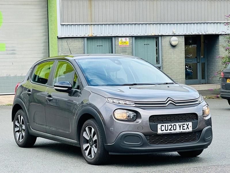 Grey Used 2020 Citroën C3 Feel Hatchback | £4,490 (Good price) - Image 1/4