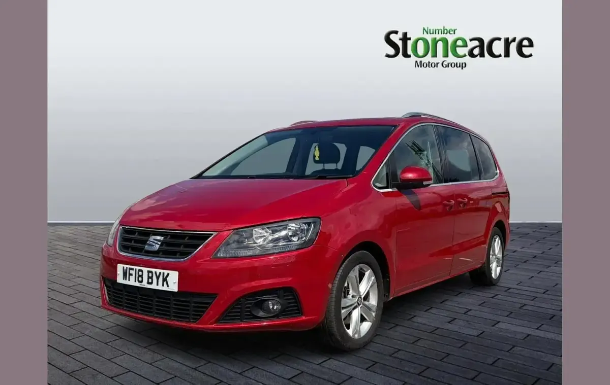 Used Seat Alhambra Ecomotive 150 HP (110 kW) 2018 Red MPV