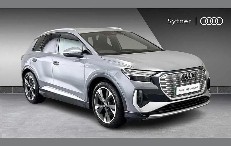 Used Audi Q4 e-tron S-Line 125 kW (170 HP) 2022 Grey SUV