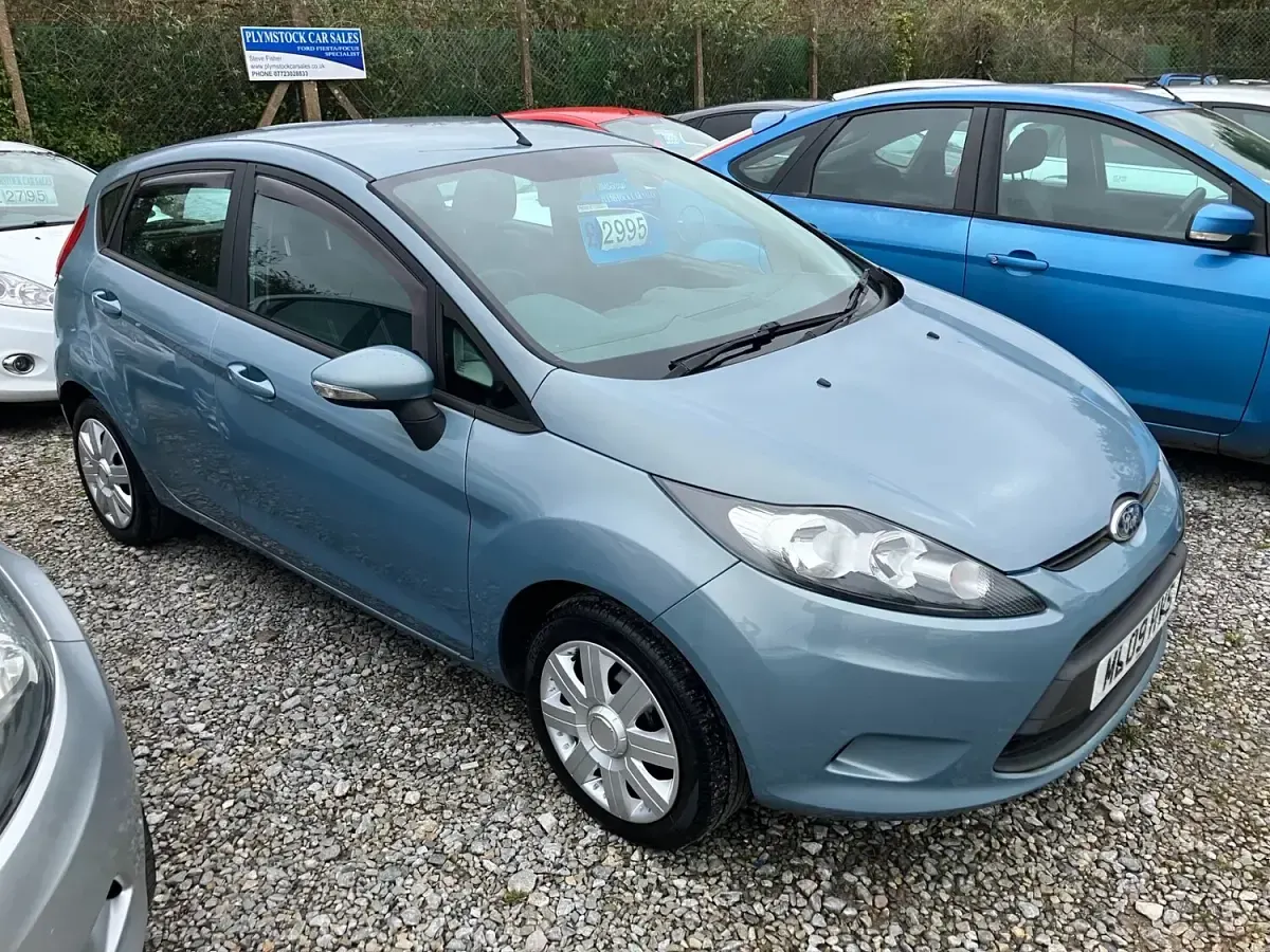 Used Ford Fiesta Style 2009 Blue Hatchback