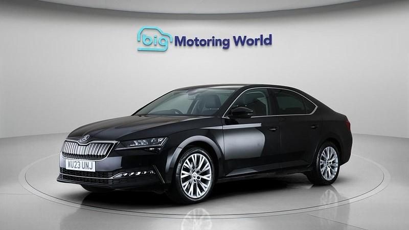 Used Skoda Superb Dynamic 218 HP (160 kW) 2023 Black Hatchback