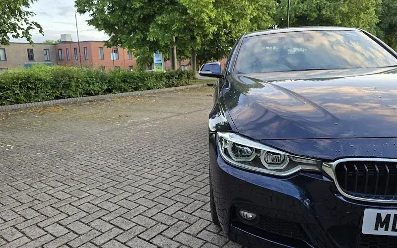 Used BMW 330e M Sport 252 HP (185 kW) 2016 Blue Sedan