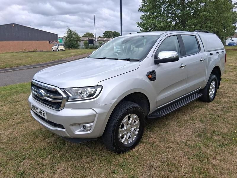 Silver Used 2020 Ford Ranger XLT Pickup | £12,895 (Fair price) - Image 1/4
