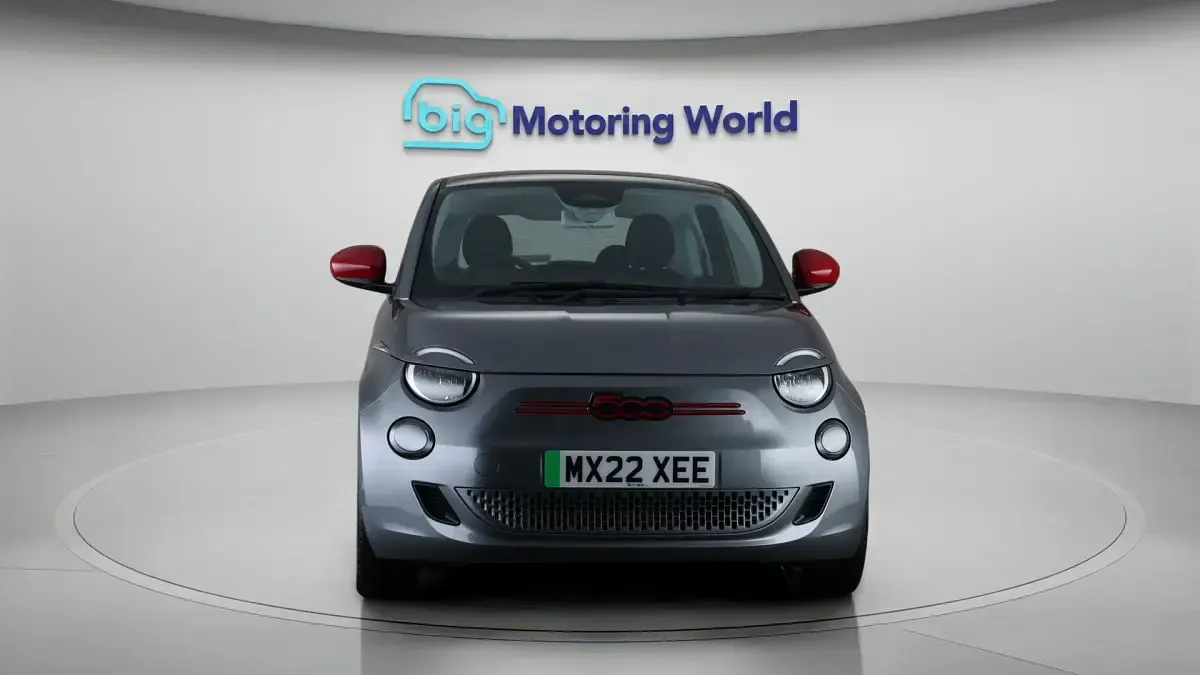 Used Fiat 500e Red 69 kW (95 HP) 2022 Grey Hatchback