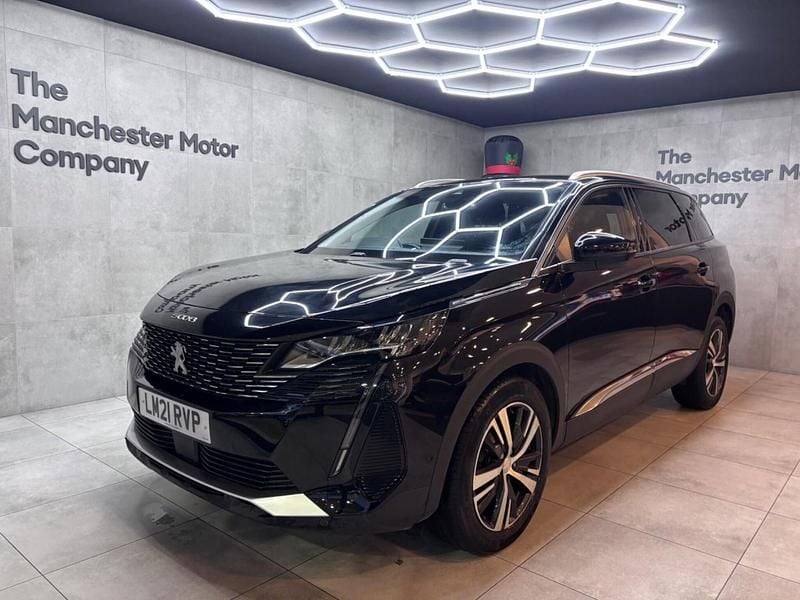 Black Used 2021 Peugeot 5008 Allure Premium Hatchback | £19,990 (Fair price) - Image 1/4