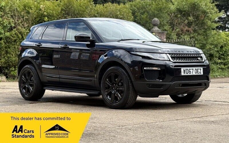 Black Used 2017 Land Rover Range Rover evoque SE SUV | £9,990 (Fair price) - Image 1/2