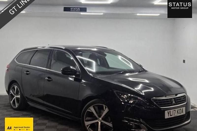 Black Used 2017 Peugeot 308 GT-line Estate | £6,995 (Good price) - Image 1/1