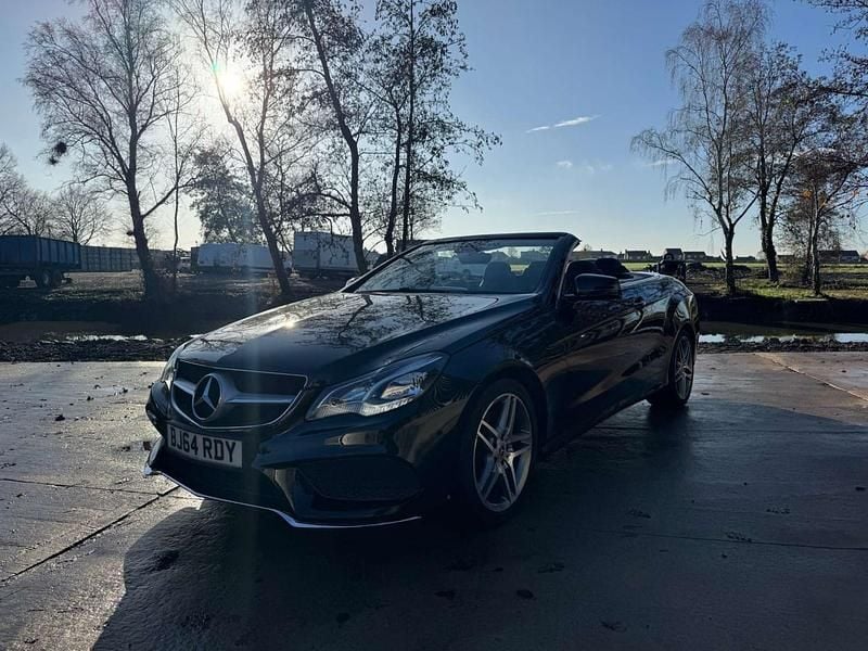 Black Used 2014 Mercedes E250 AMG line Cabriolet | £8,999 (Fair price) - Image 1/4