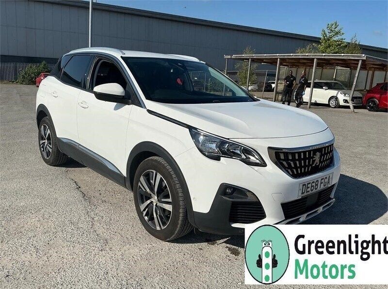 White Used 2018 Peugeot 3008 Allure Hatchback | £14,262 (Expensive) - Image 1/4