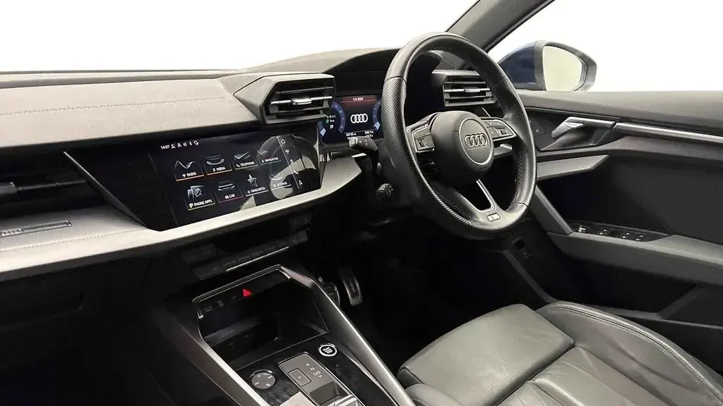 Used Audi A3 e-tron S-Line 2022 Blue Hatchback