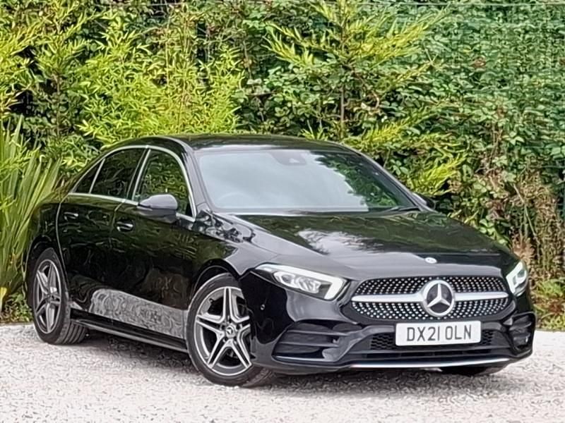 Black Used 2021 Mercedes A180 Executive Sedan | £20,498 (Fair price) - Image 1/4