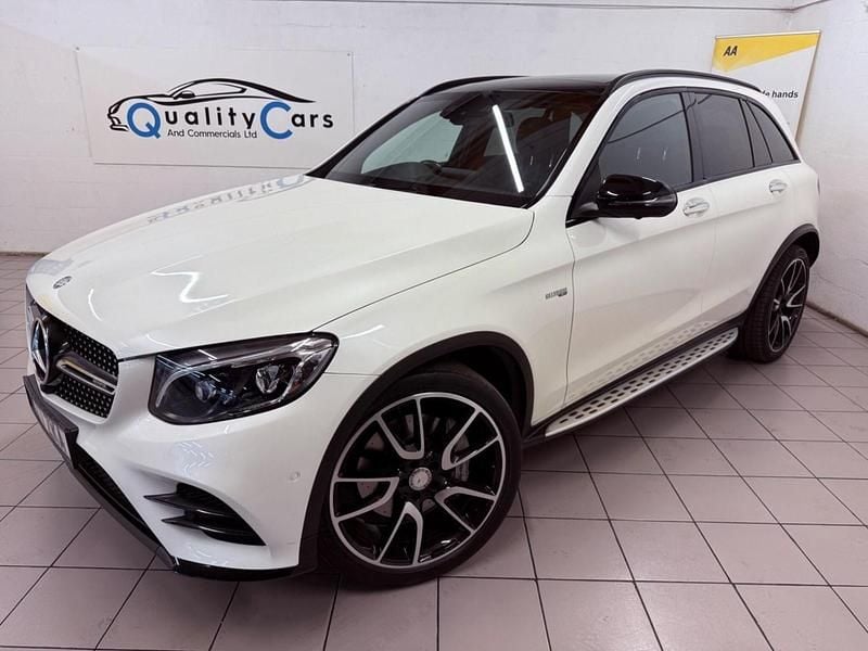 White Used 2017 Mercedes GLC43 AMG Premium Plus Estate | £19,895 (Fair price) - Image 1/4