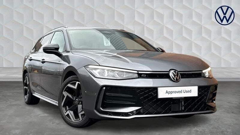 Grey Used 2024 VW Passat R-line Estate | £32,500 - Image 1/4