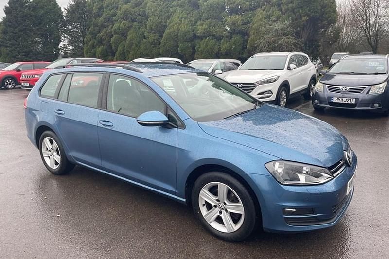 Blue Used 2017 VW Golf VII Edition Estate | £10,995 (Fair price) - Image 1/1