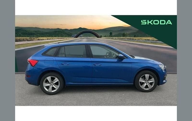 Used Skoda Scala SE 150 HP (110 kW) 2022 Blue Hatchback