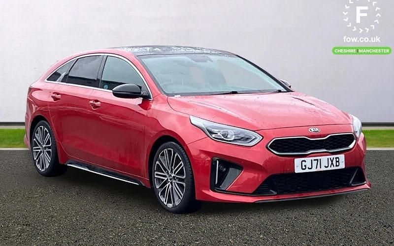 Used Kia ProCeed GT-Line S 160 HP (117 kW) 2021 Red Estate