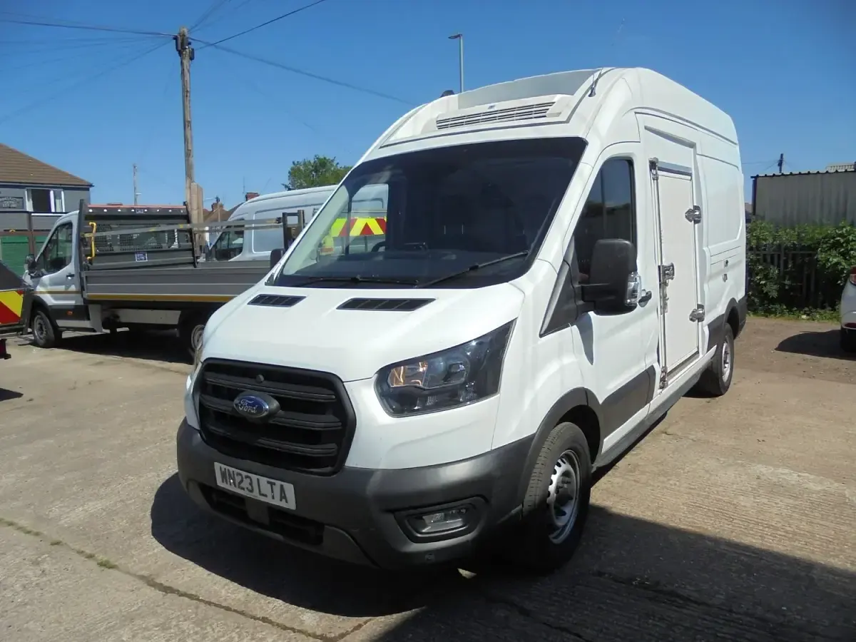 Used Ford Transit 130 HP (95 kW) 2023 White Van