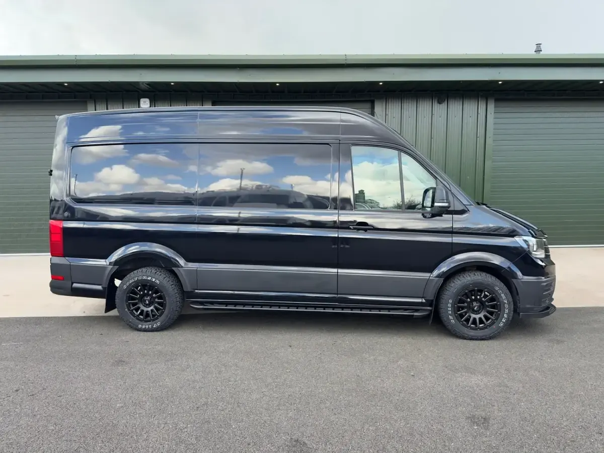 Used VW Crafter Trendline 140 HP (102 kW) 2020 Black Van