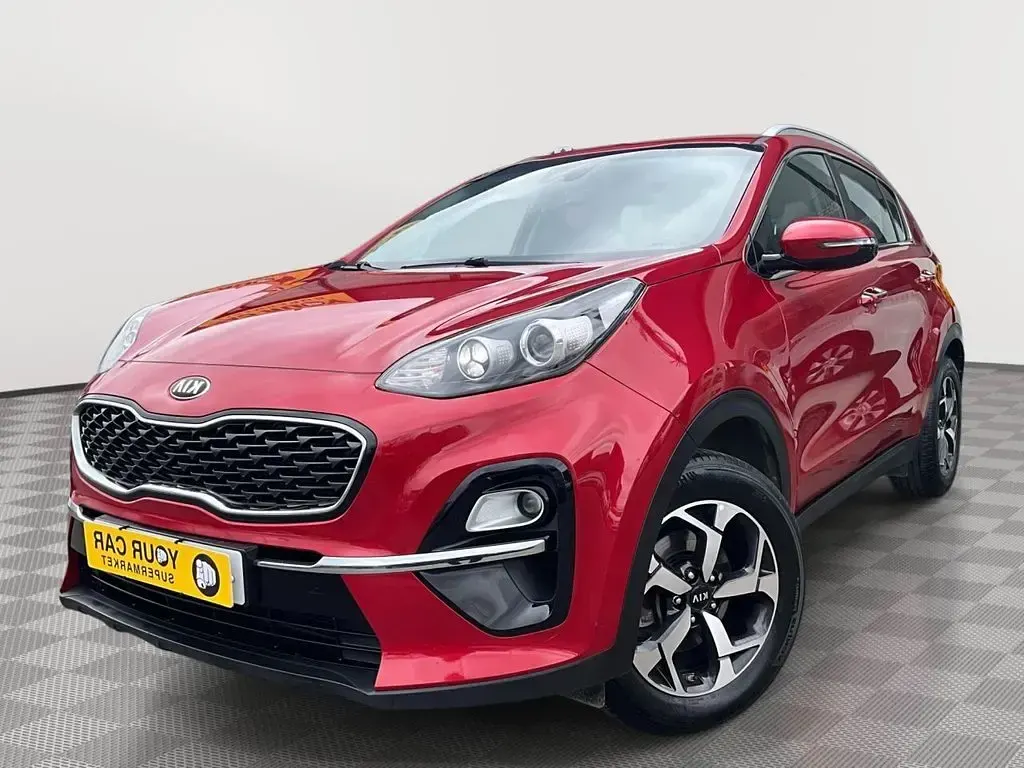 Used Kia Sportage 177 HP (130 kW) 2019 Red SUV