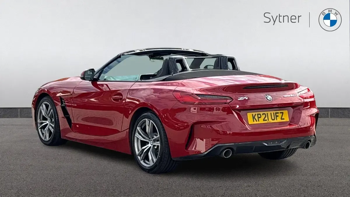 Used BMW Z4 M Sport 194 HP (142 kW) 2021 Red Cabriolet