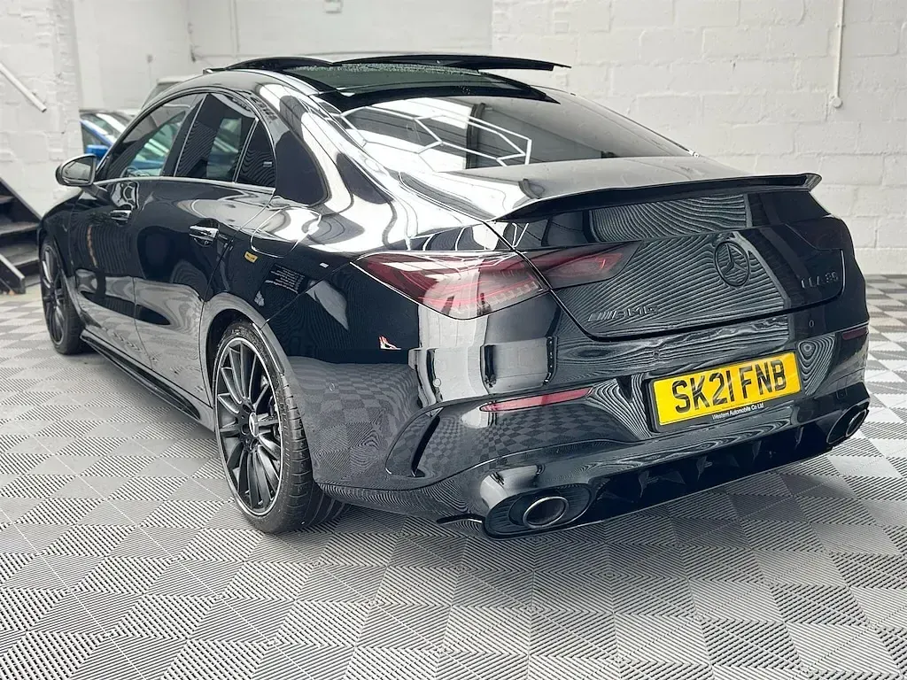 Used Mercedes CLA35 AMG Premium Plus 2021 Black Coupe
