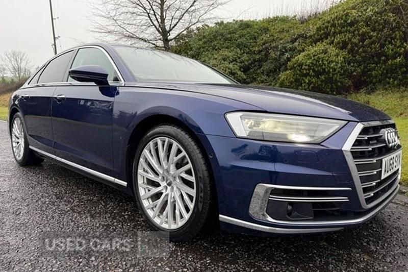 Used Audi A8 Sport 2018 Blue Sedan