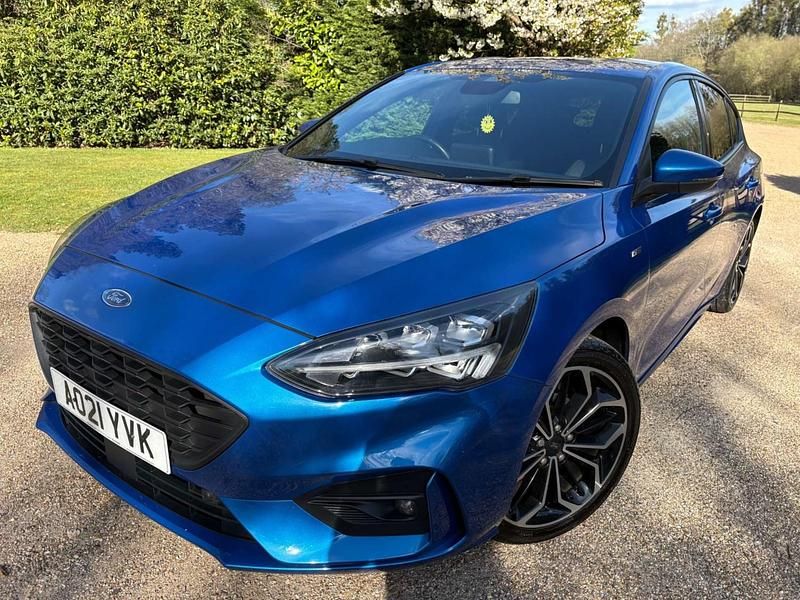 Used Ford Focus ST-Line X 2021 Blue Hatchback
