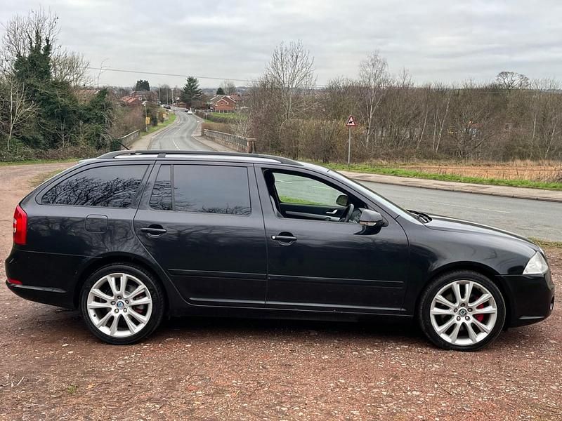 Used Skoda Octavia vRS 170 HP (125 kW) 2007 Black Estate