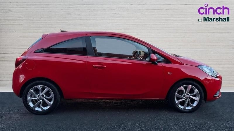 Used Vauxhall Corsa Sport 90 HP (66 kW) 2019 Red Hatchback