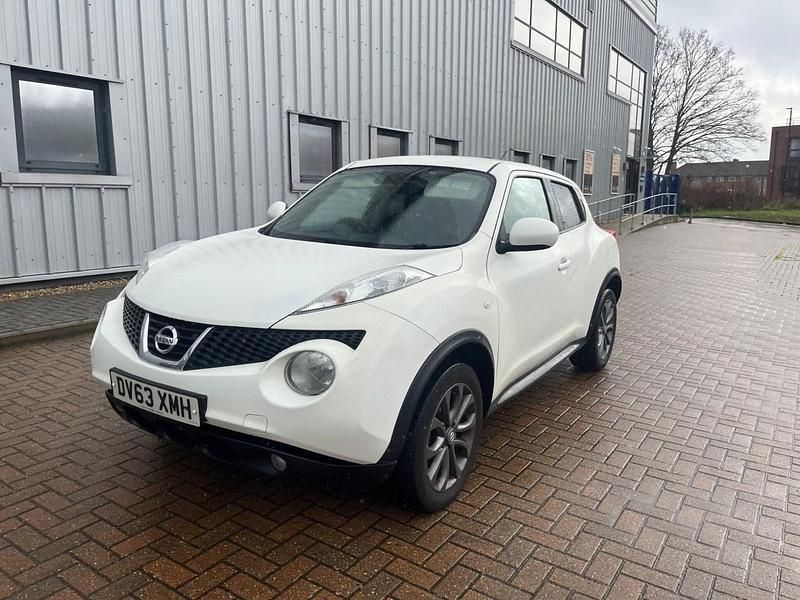 Used Nissan Juke Tekna 117 HP (86 kW) 2013 White SUV