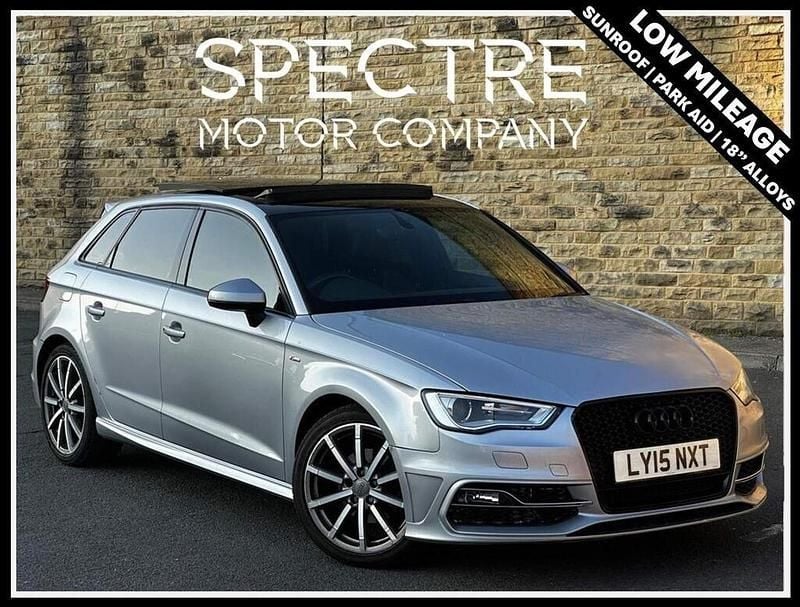 Silver Used 2015 Audi A3 S-Line Hatchback | £7,995 (Super price) - Image 1/4