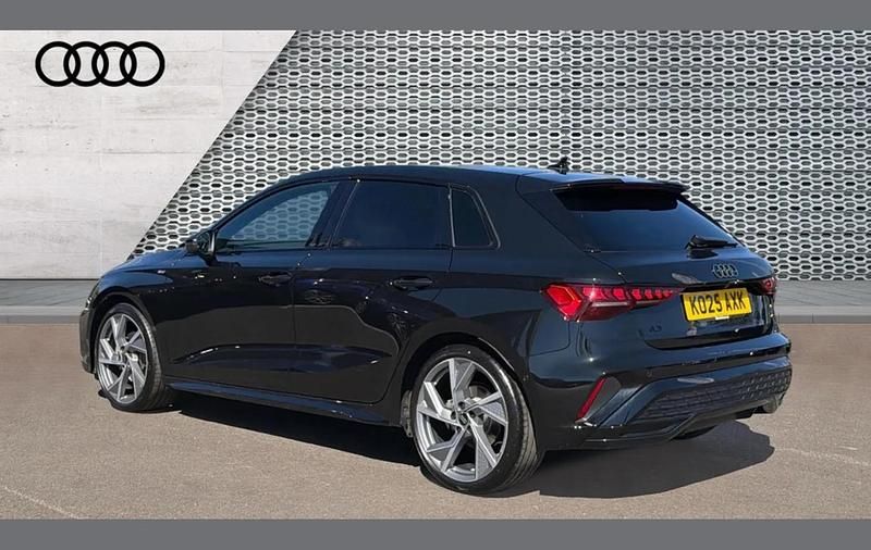 Used Audi A3 Black Edition 147 HP (108 kW) 2025 Black Hatchback