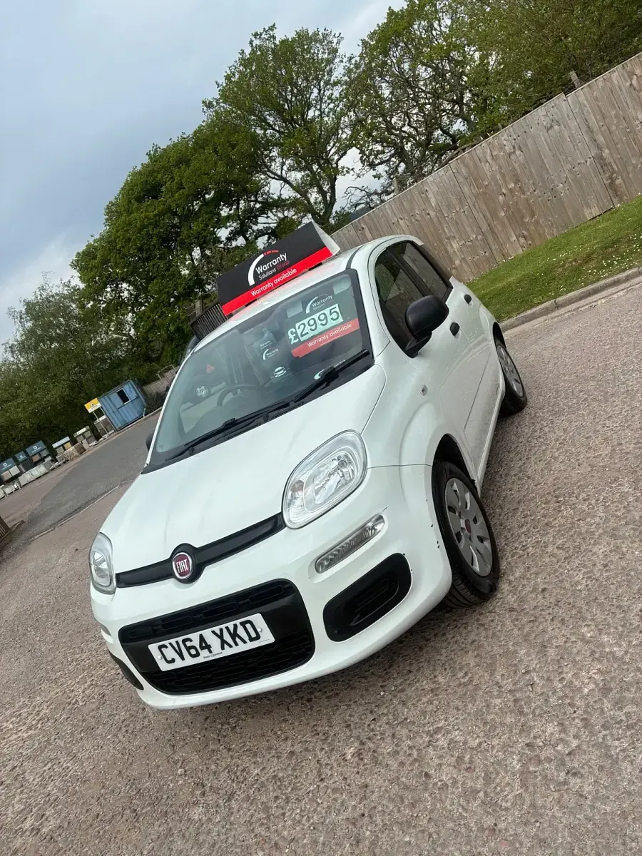 Begagnad Fiat Panda Pop 69 HK (50 kW) 2014 Vit Halvkombi
