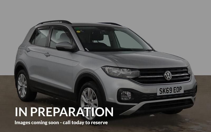 Used VW T-Cross SE 95 HP (69 kW) 2019 Silver SUV