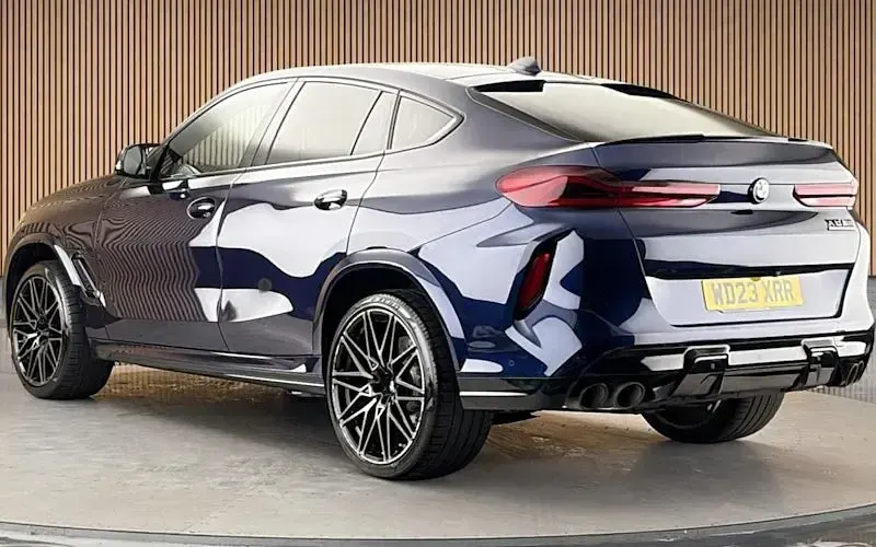 Used BMW X6 M Competition Edition 625 HP (459 kW) 2022 Tanzanite blue SUV